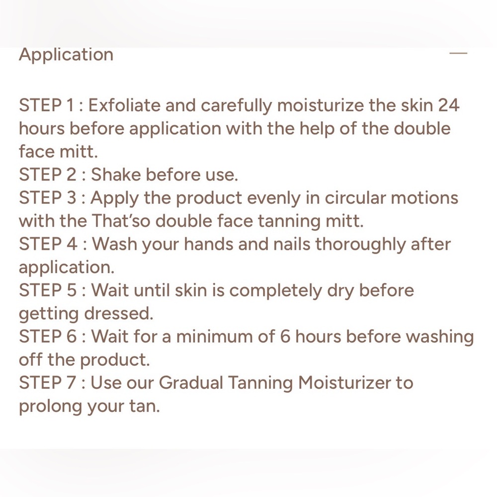 That’s so body tanning mousse - glam mousse extra dark - Picture 3 of 6